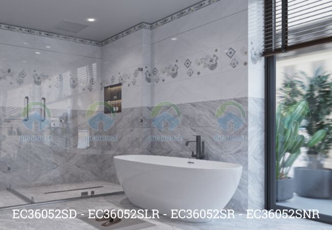 gạch ốp nhà tắm Ý Mỹ EC36052SD