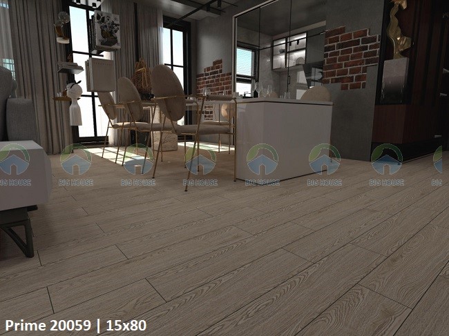 Gạch vân gỗ lát sàn như một giải pháp trang trí hiệu quả cho nhiều không gian thiết kế