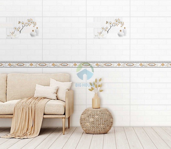 Gạch ốp tường phòng khách 30x60 Ý Mỹ G36043S-G36043SD-G36043SL cũng là gợi ý tuyệt vời cho nhiều gia chủ yêu thích vẻ đẹp tối giản