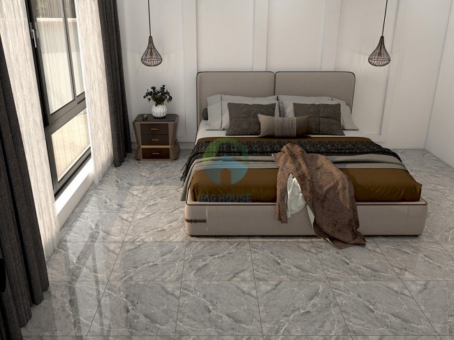 Phòng ngủ mang vẻ đẹp ấn tượng hơn bao giờ hết với mẫu gạch ceramic Prime 9614
