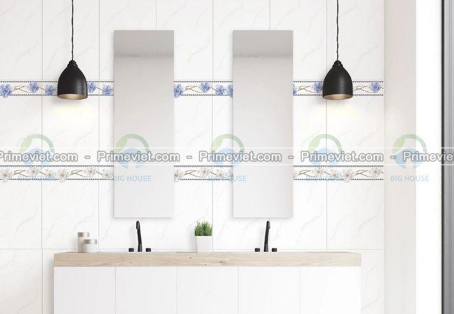 Phòng tắm ốp gạch 30x45 giúp bảo vệ tường khỏi ngấm nước, ẩm mốc Phòng tắm ốp gạch 30x45 giúp bảo vệ tường khỏi ngấm nước, ẩm mốc