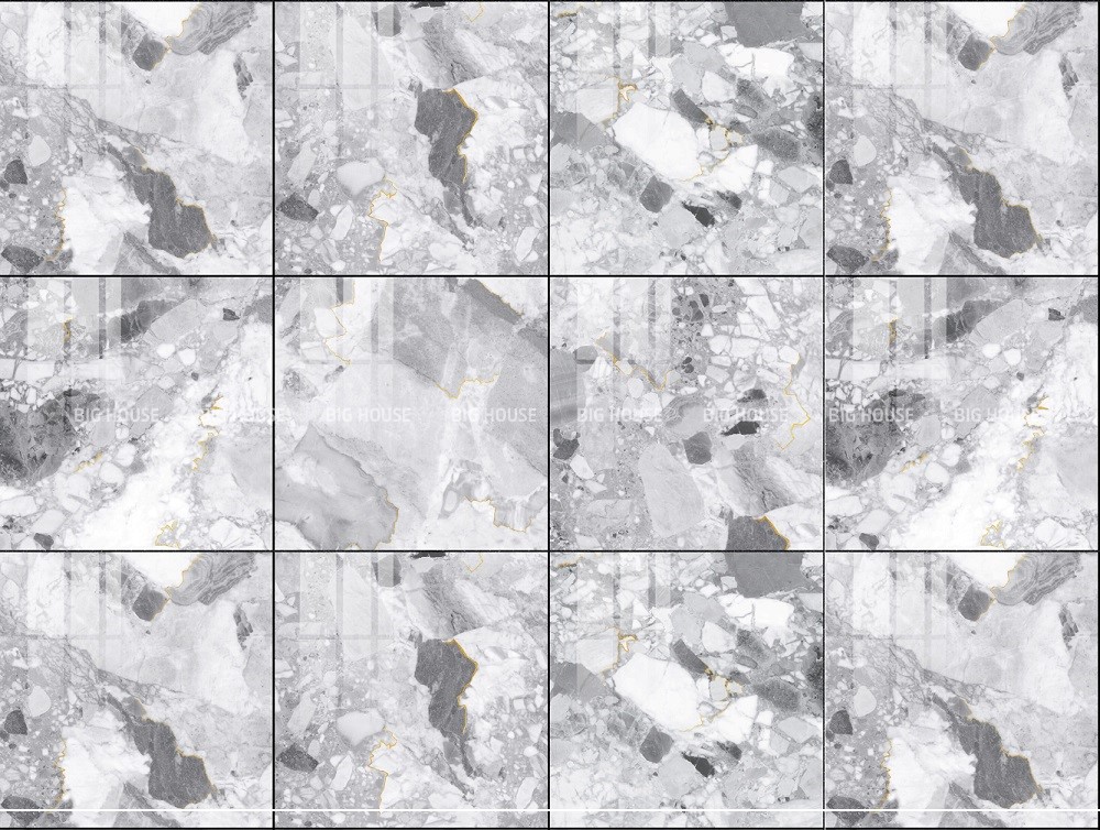 Map gạch 60x60 vân đá tự nhiên, sống động.