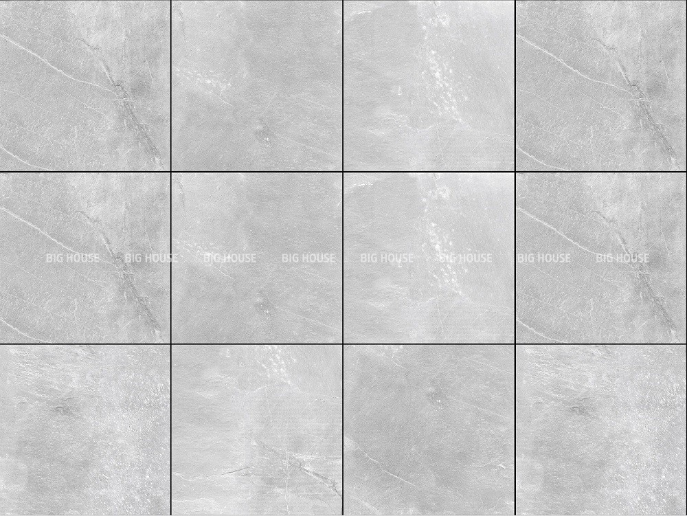 Texture gạch 600x600 màu xám sáng, phù hợp phong cách công trình công nghiệp.