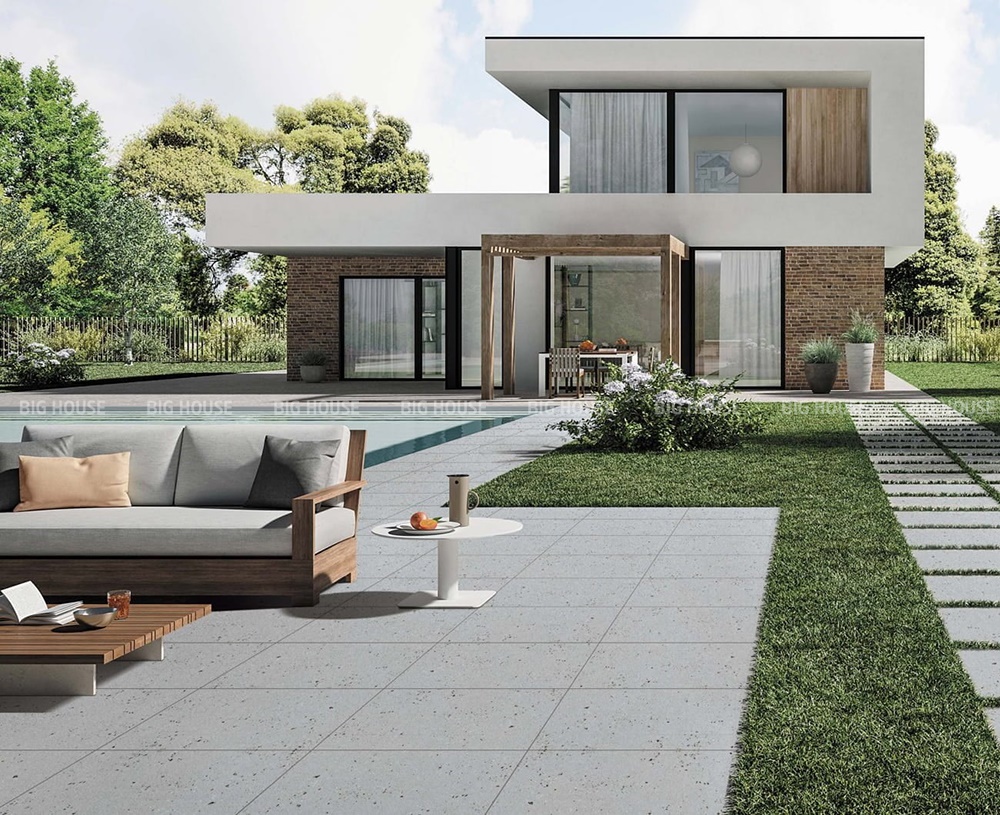 Mẫu gạch chống trượt 600x600 terrazzo Mẫu gạch chống trượt 600x600 terrazzo