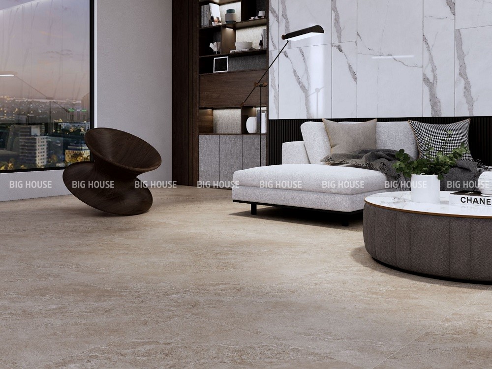 gạch lát nền Viglacera 80x80 SOK-E04 vàng nhạt