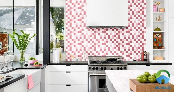 gạch mosaic ốp bếp 12