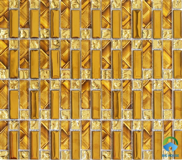 gạch mosaic vàng 2