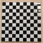 giá gạch mosaic đen 1