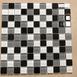 giá gạch mosaic đen 2
